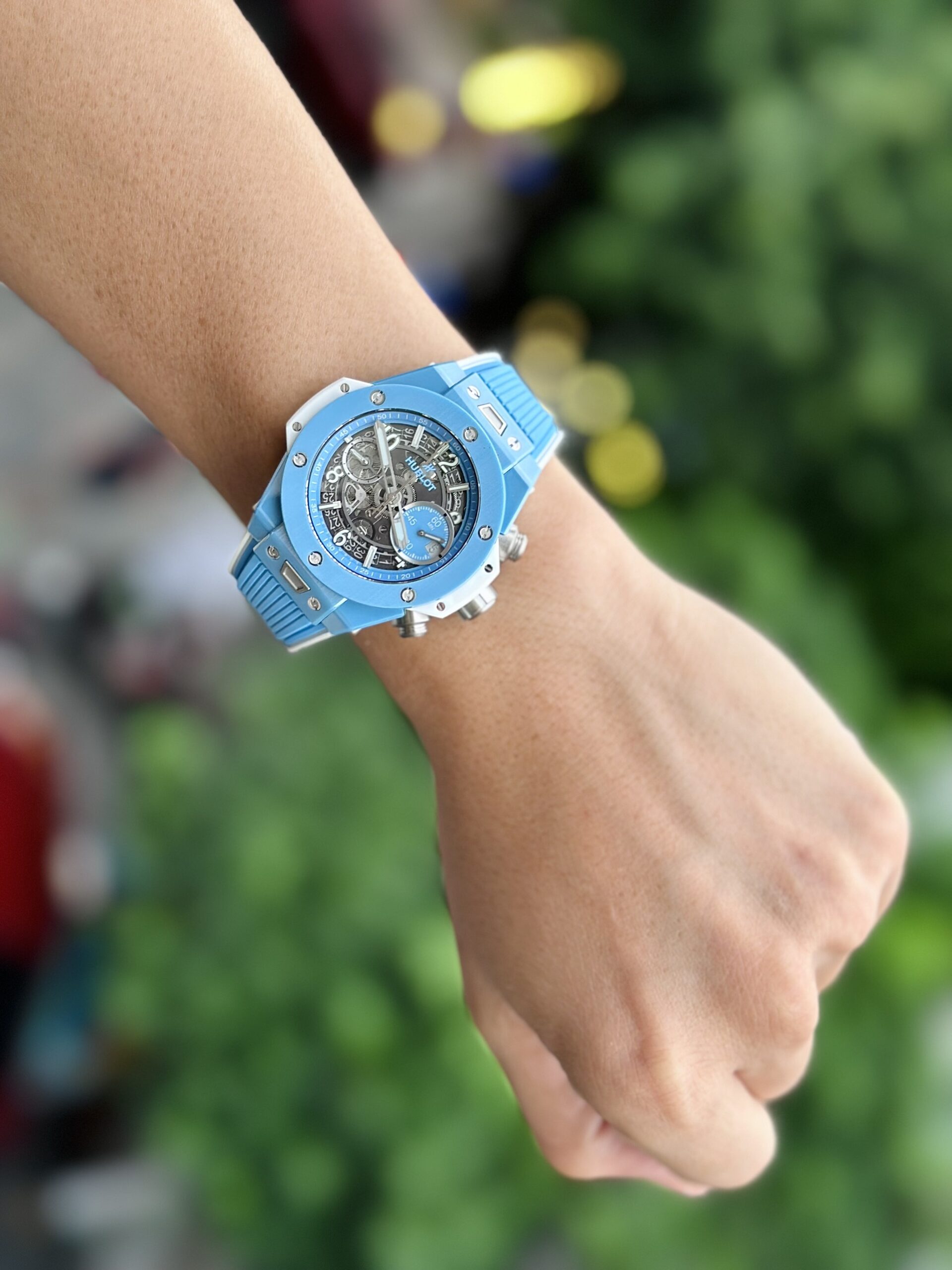 Hublot Big Bang Unico Sky Blue Watch Best Quality 42mm - Image 7