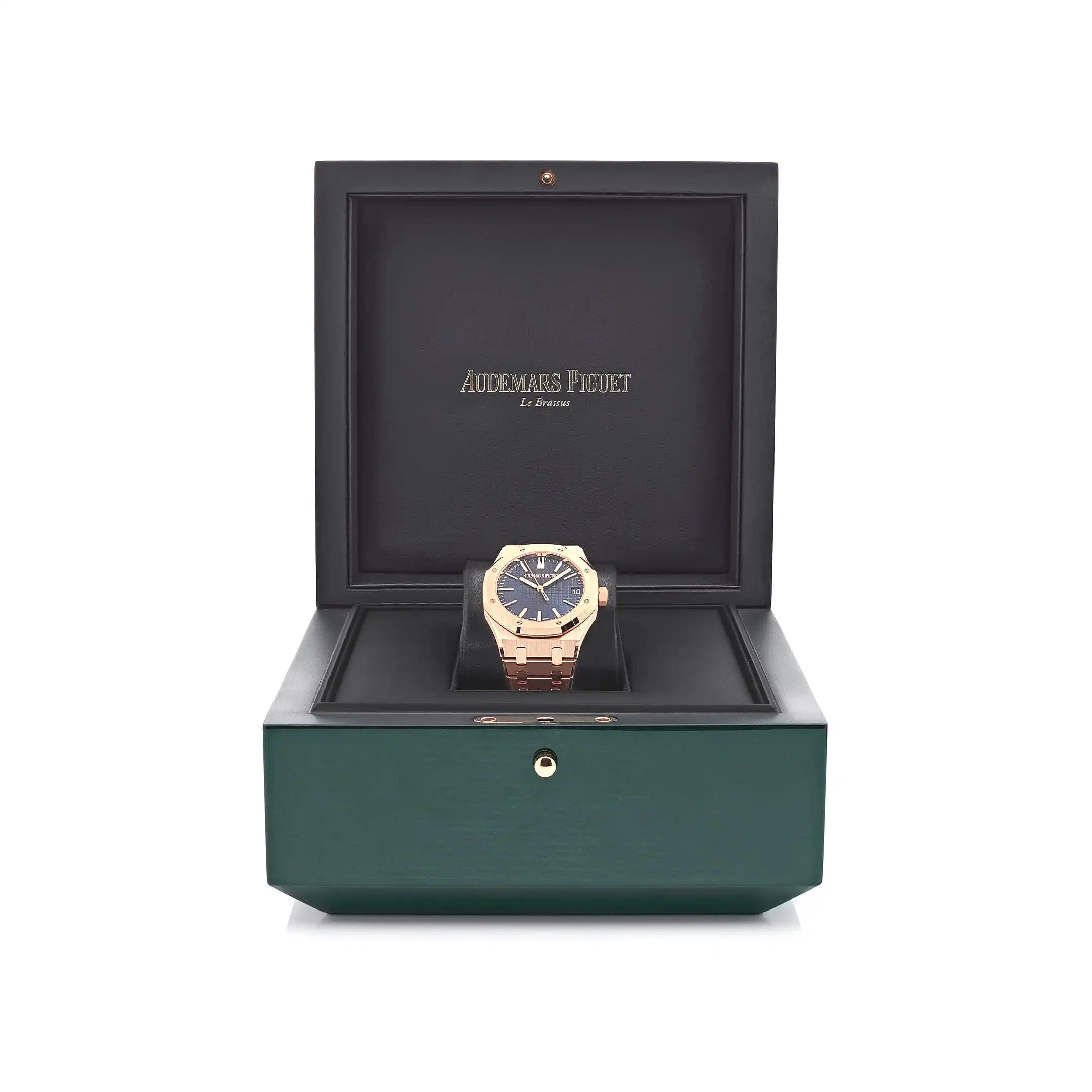 Audemars Piguet Royal Oak Selfwinding 15510OR.OO.1320OR.03 Rose Gold Blue Dial - Image 7