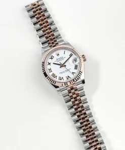 Alternative view of Rolex Datejust 31 278271 ‘Ladies’ Stainless Steel Rose Gold White Roman Numerals Dial (2025)