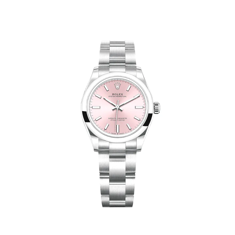 Rolex Oyster Perpetual 31 277200 ‘Ladies’ Stainless Steel Pink Dial
