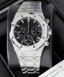 Audemars Piguet Replica 11 Royal Oak Chronograph 26240 Black Dial Factory APS 41mm