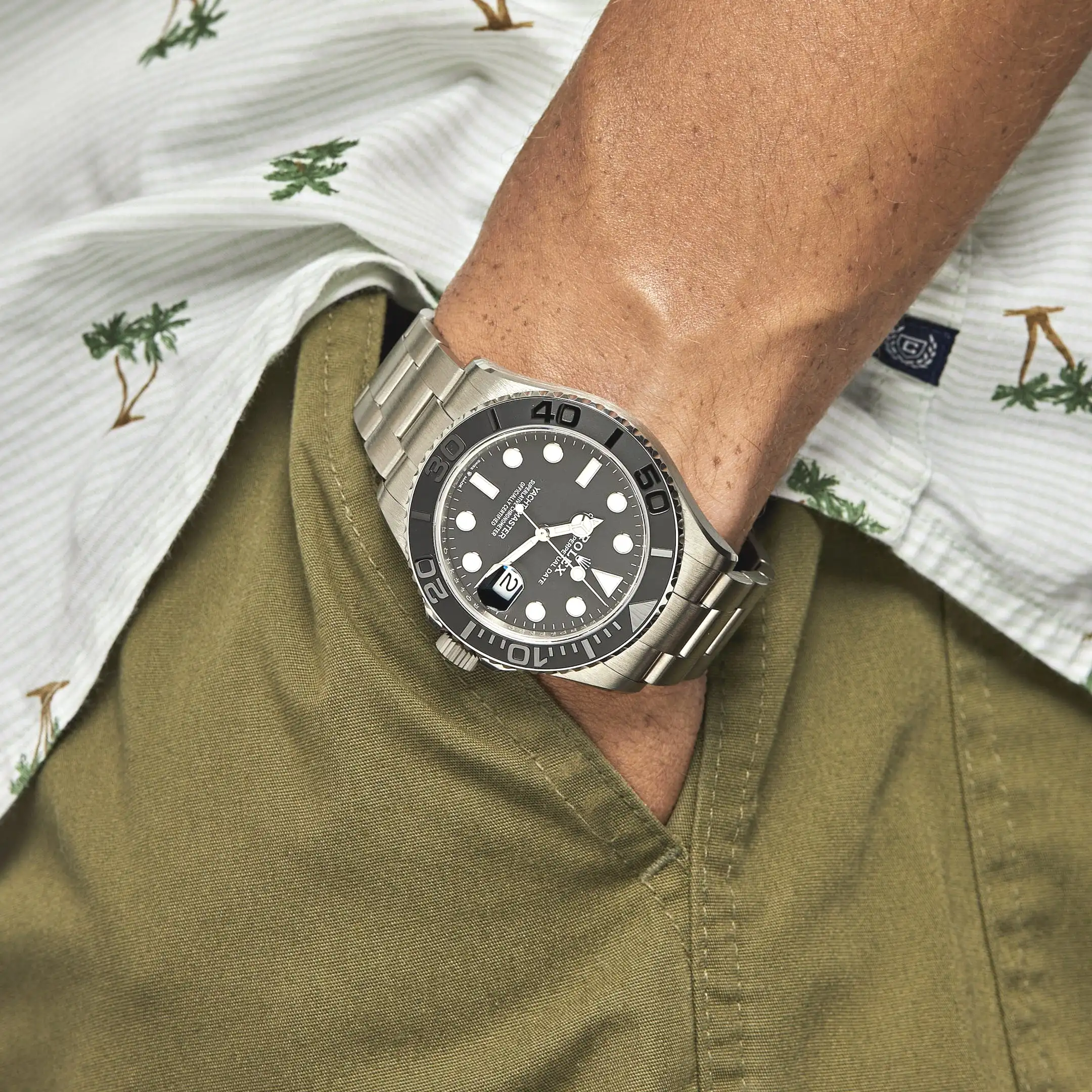 Rolex Yacht-Master 226627 RLX Titanium Black Dial 42mm - Image 2