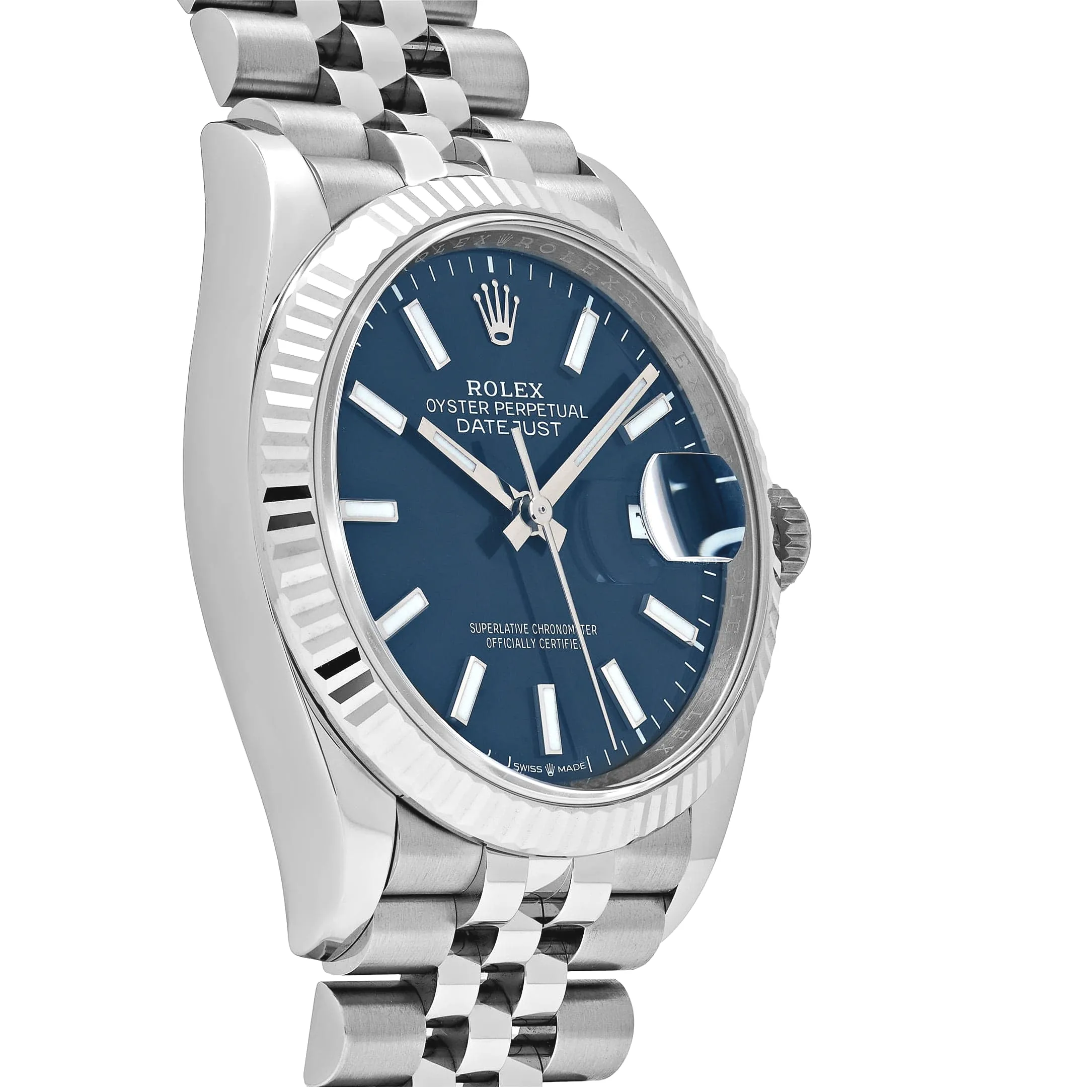 Rolex Datejust 36 126234 Stainless Steel Blue Dial Jubilee (2025) - Image 5