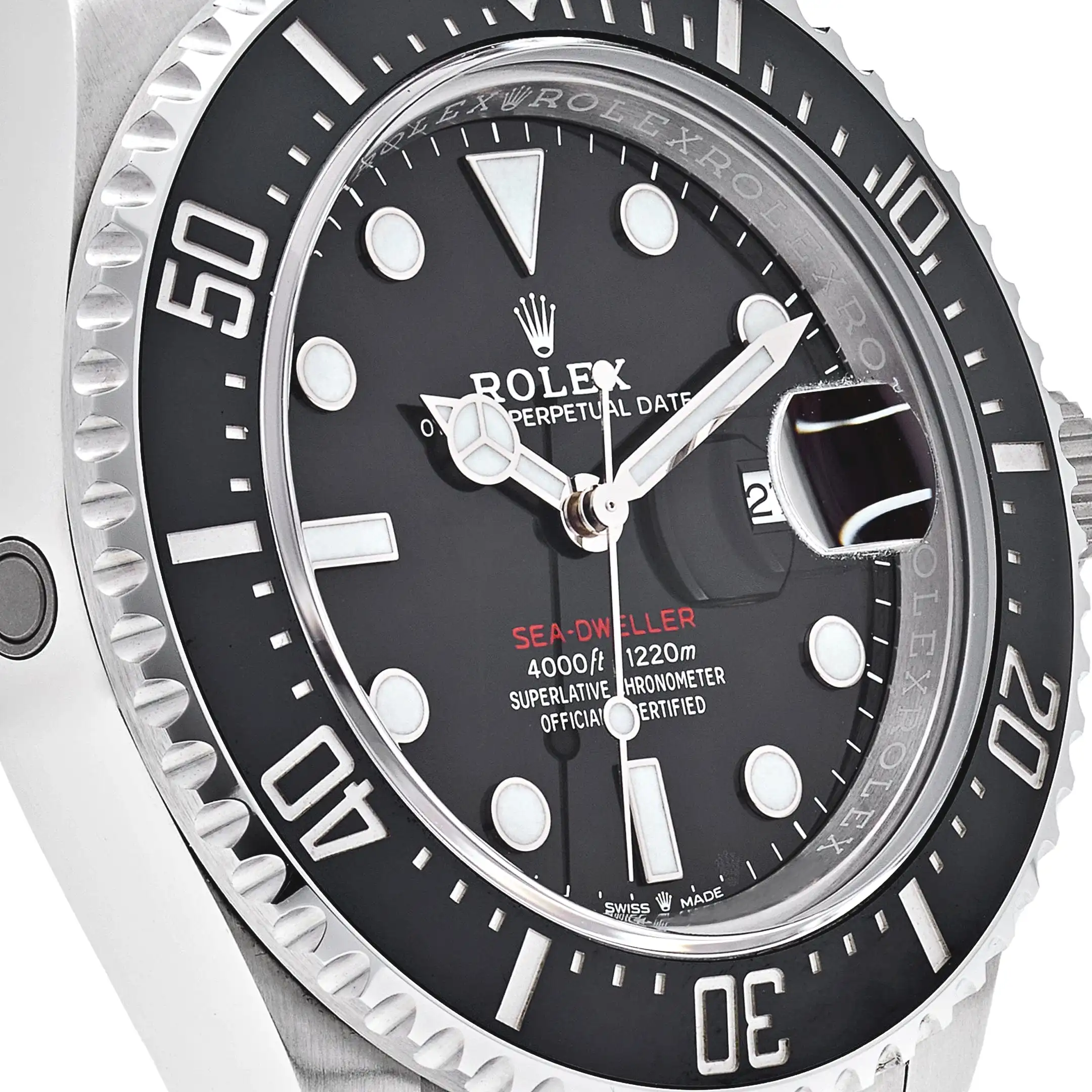 Rolex Sea-Dweller 126600 Stainless Steel Black Dial - Image 4
