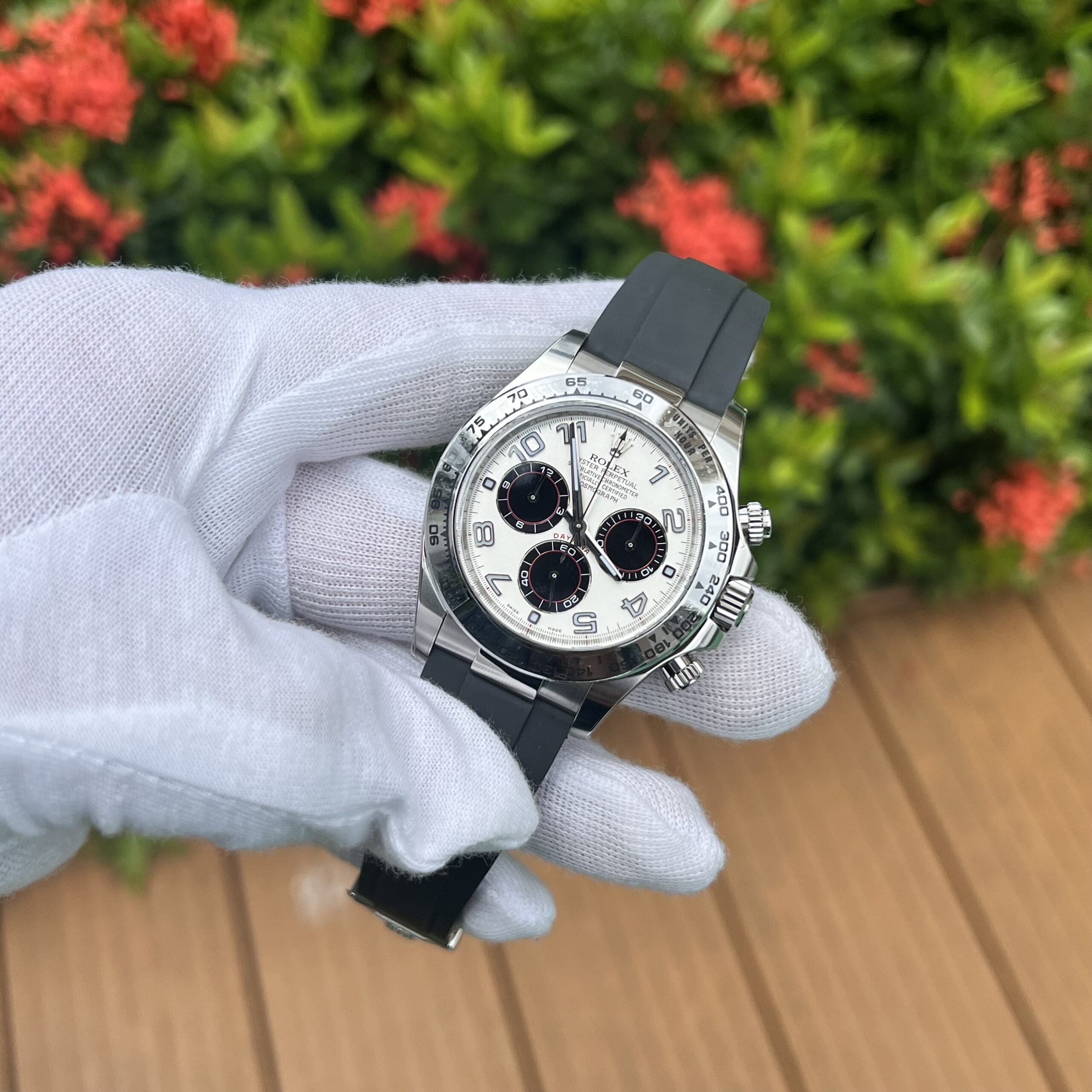 Rolex Daytona 116519 Arabic Dial Watch Clean Factory 40mm - Image 3