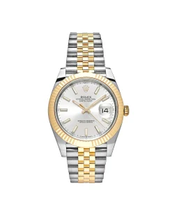 Rolex Datejust 41 126333 Yellow Gold Stainless Steel Silver Dial