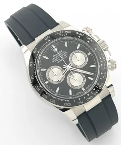 Alternative view of Rolex Daytona 126519LN White Gold Black Dial 40mm