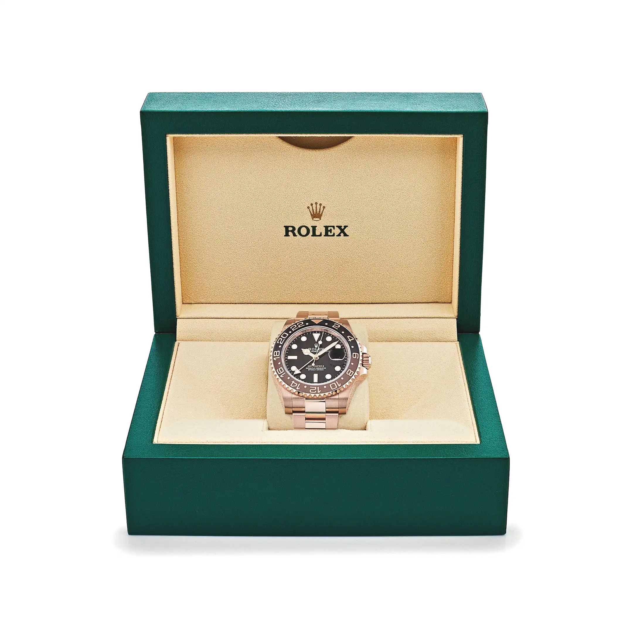 Rolex GMT-Master II 126715CHNR ‘Root Beer’ Rose Gold Black Dial 40mm - Image 6