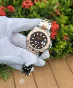 Alternative view of Rolex Yacht-Master 116621 Chocolate Dial Replica Watch Best Quality 40mm