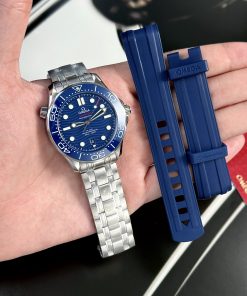 Replica Omega Watch Seamaster Diver 300M Blue Dial VS Factory 42mm