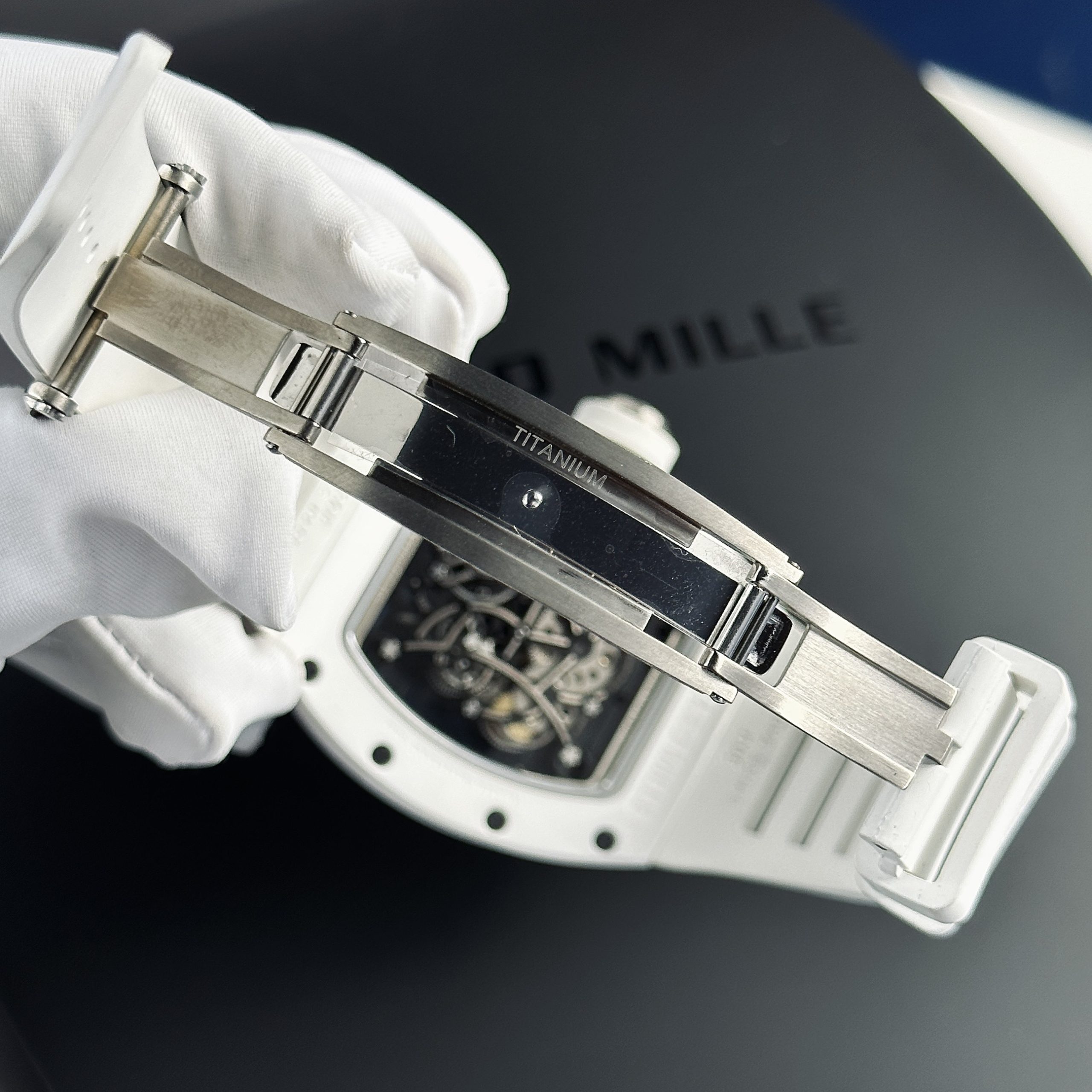 Replica Richard Mille Watch RM055 Ceramic Bubba Watson BBR Factory 45mm - Image 12