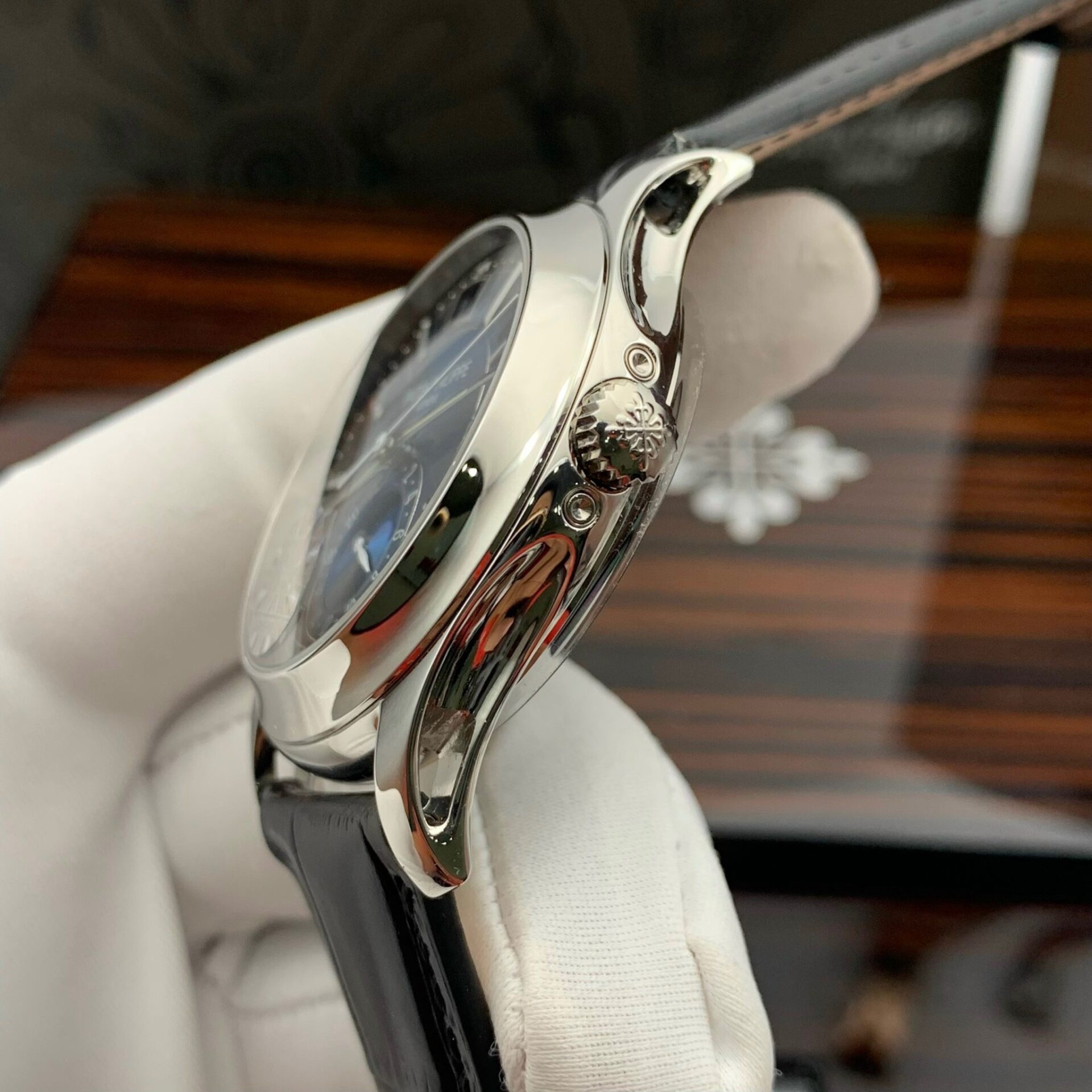 Patek Philippe Complications 5205 Blue Color Replica Watches KM Factory 40mm - Image 4