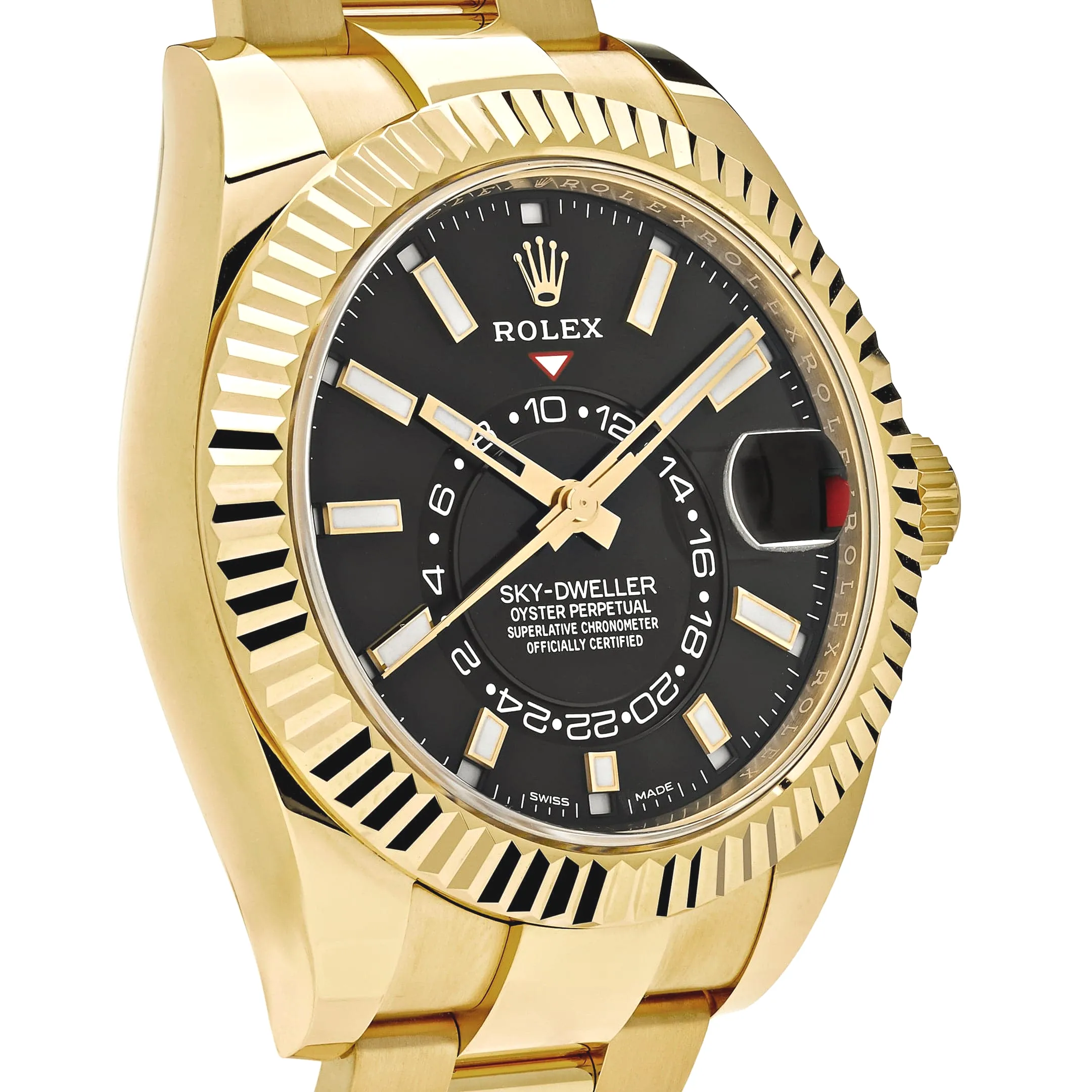Rolex Sky-Dweller 336938 Yellow Gold Black Dial 42mm - Image 2