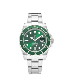 Rolex Submariner Date 116610LV ‘Hulk’ Stainless Steel Green Dial 40MM