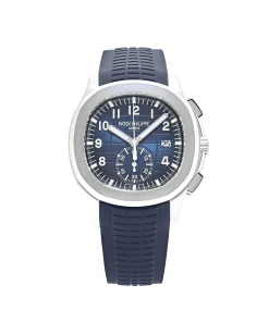 Patek Philippe Aquanaut 5968G-001 White Gold Blue Dial