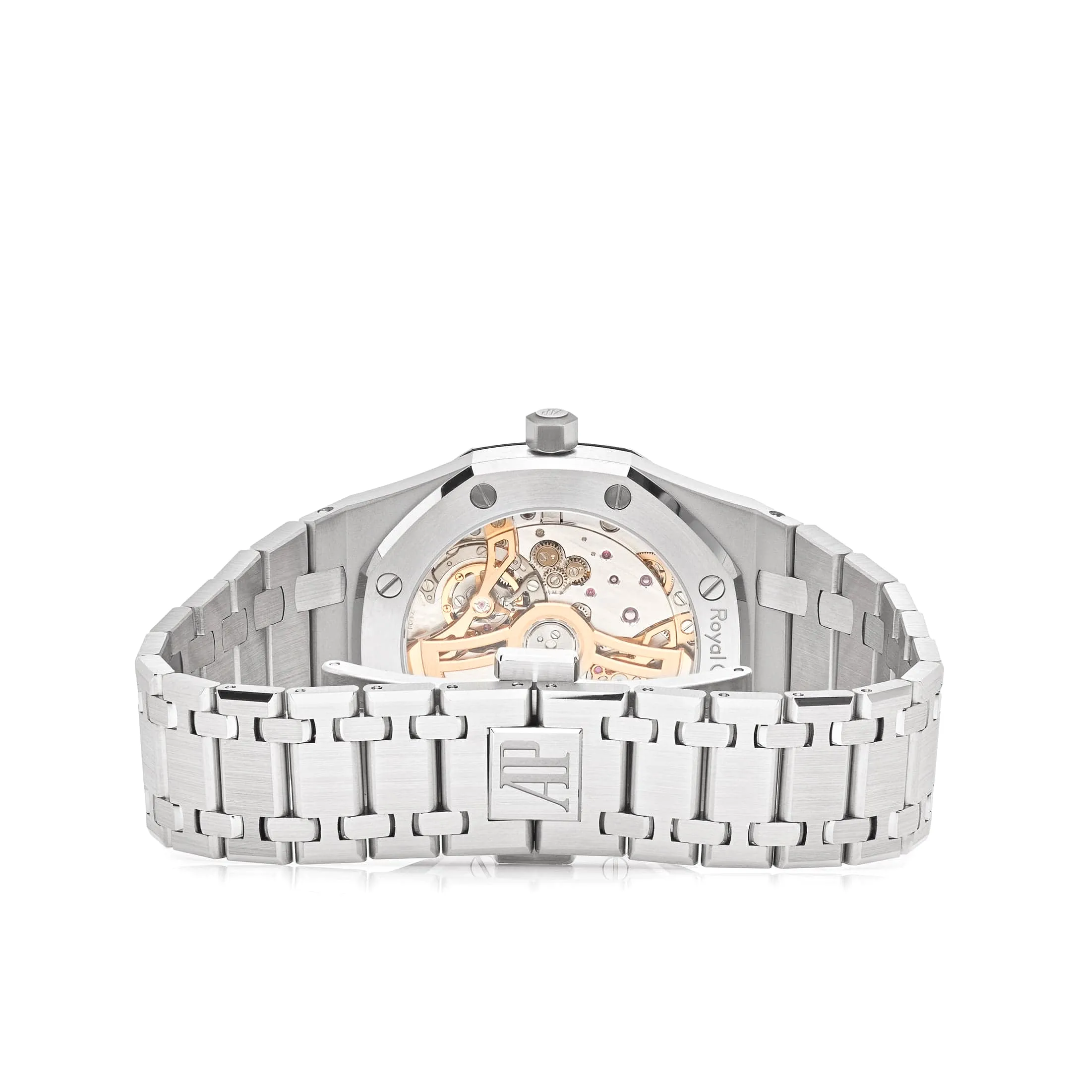 Audemars Piguet Royal Oak 16202ST.OO.1240ST.02 ‘Jumbo’ Extra-Thin Stainless Steel Blue Dial - Image 5