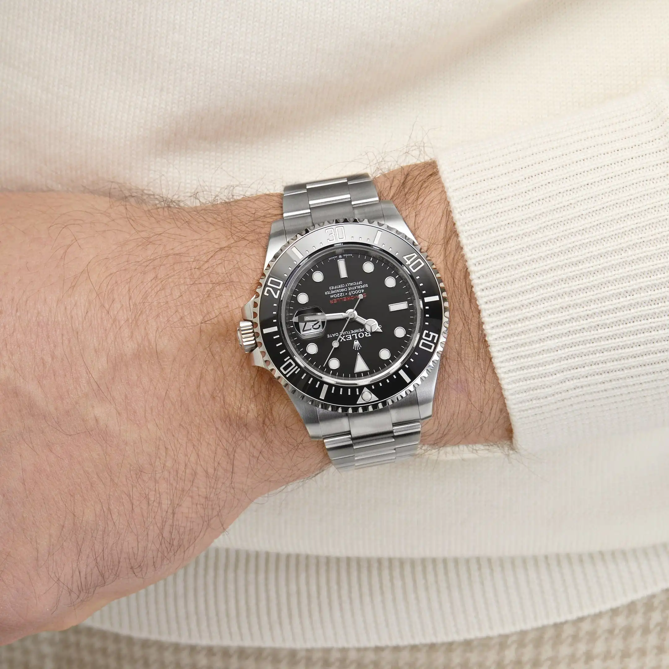 Rolex Sea-Dweller 126600 Stainless Steel Black Dial - Image 2