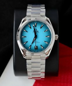 Omega Seamaster Replica Watch Blue Dial Co-Axial Luminous Markers VS Factory 41mm