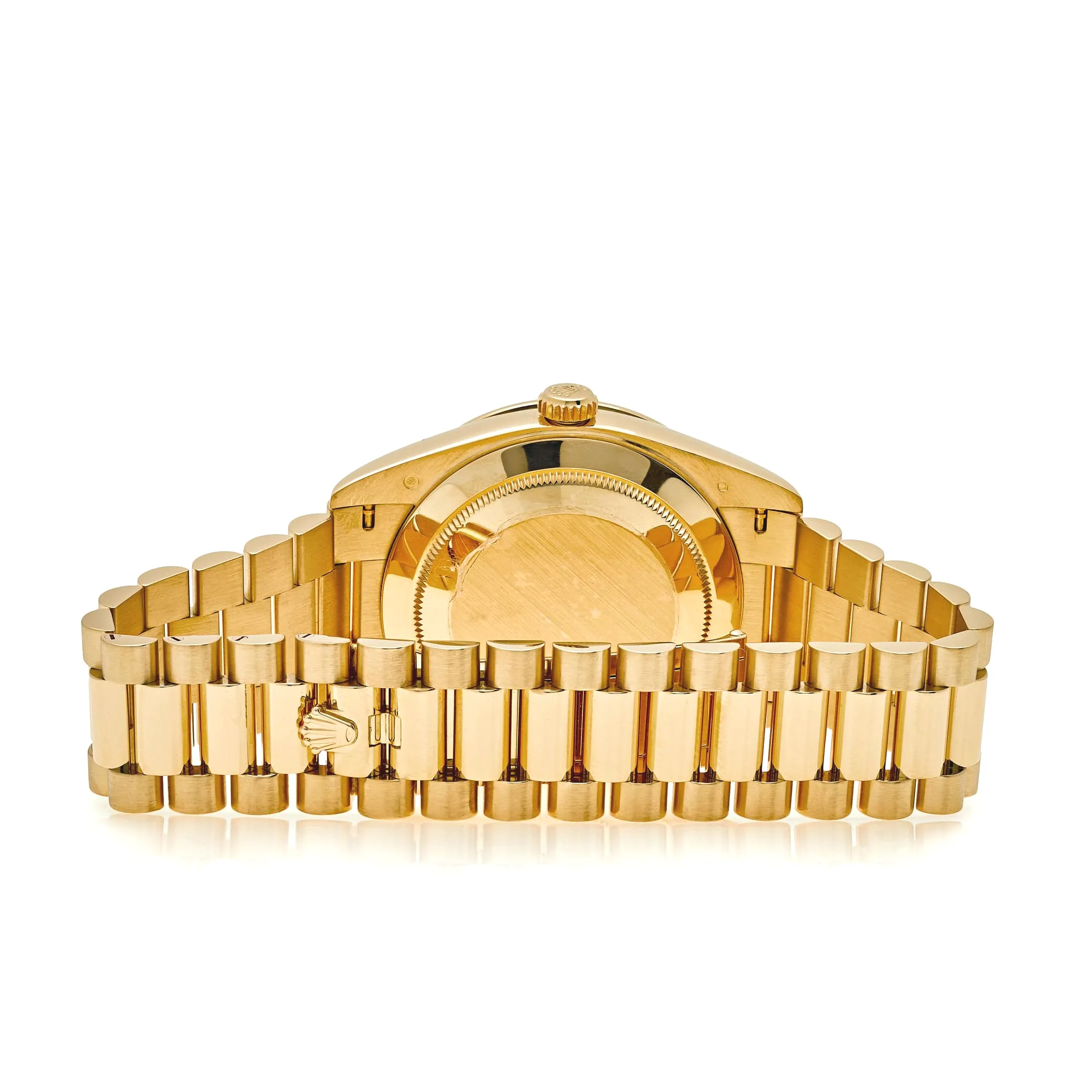 Rolex Day-Date 40 228398TRU Yellow Gold Roman Dial Ruby Bezel - Image 6