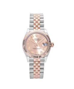 Rolex Datejust 31 278271 ‘Ladies’ Rose Gold Stainless Steel Roman Pink Dial Jubilee (2025)
