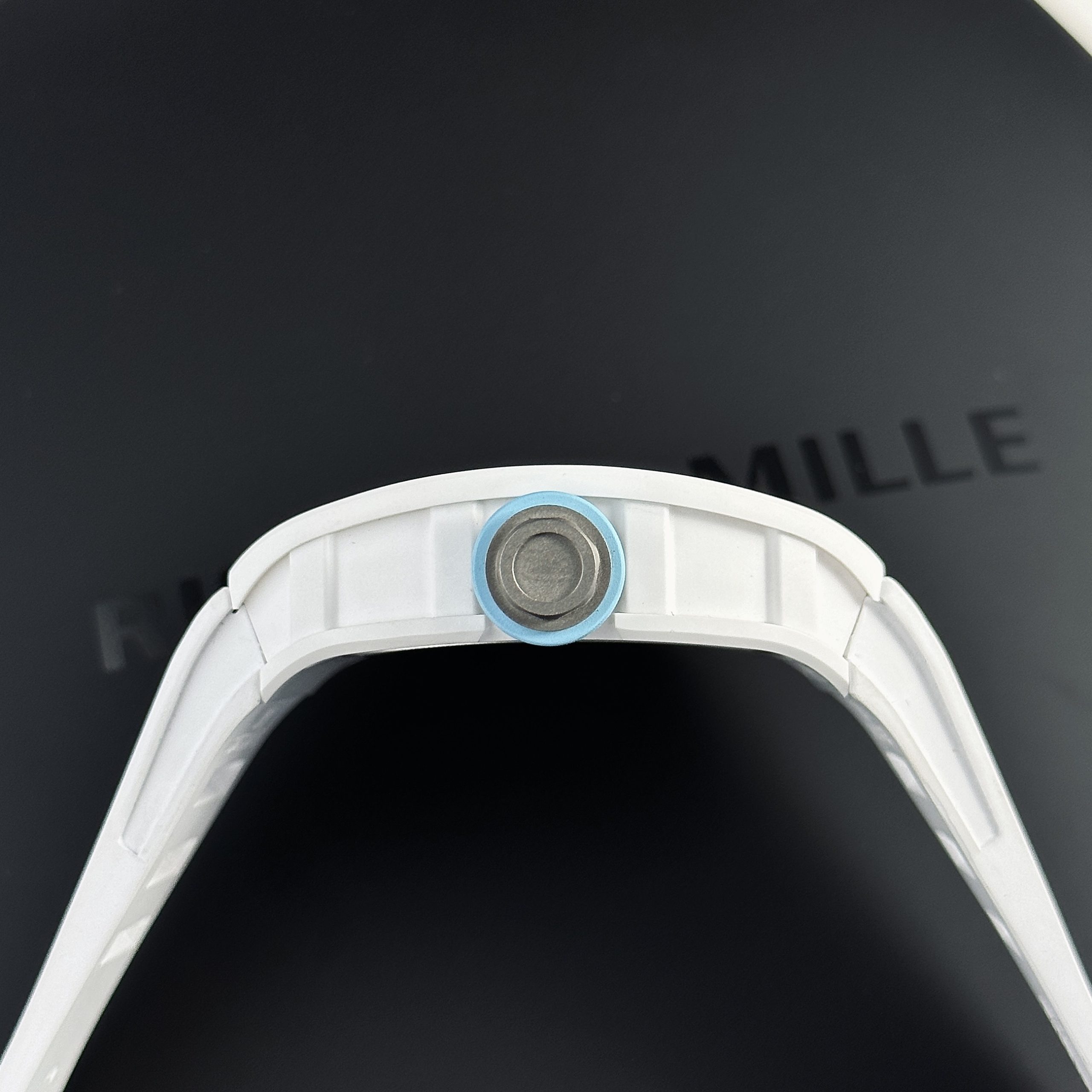 Fake Richard Mille Watch RM055 White Ceramic Bubba Watson BBR Factory 45mm - Image 9
