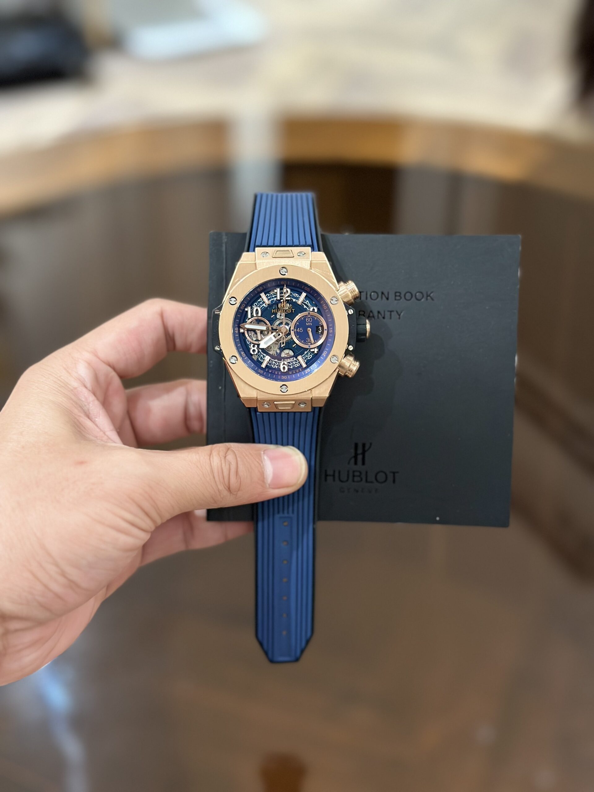 Hublot Big Bang Unico King Gold Blue Men’s Watch 42mm