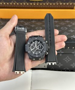 Hublot Big Bang Unico Black Ceramic Replica Watch BBF Factory 42mm