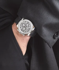 Alternative view of Rolex Daytona ‘Eye of the Tiger’ 116589TBR White Gold