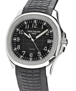 Alternative view of Patek Philippe Aquanaut 5167A-001 ‘Tiffany & Co.’ Stainless Steel Black Dial