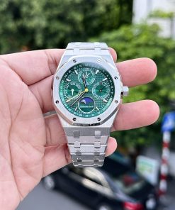 Audemars Piguet Royal Oak 26574ST Green Dial Watch 41mm