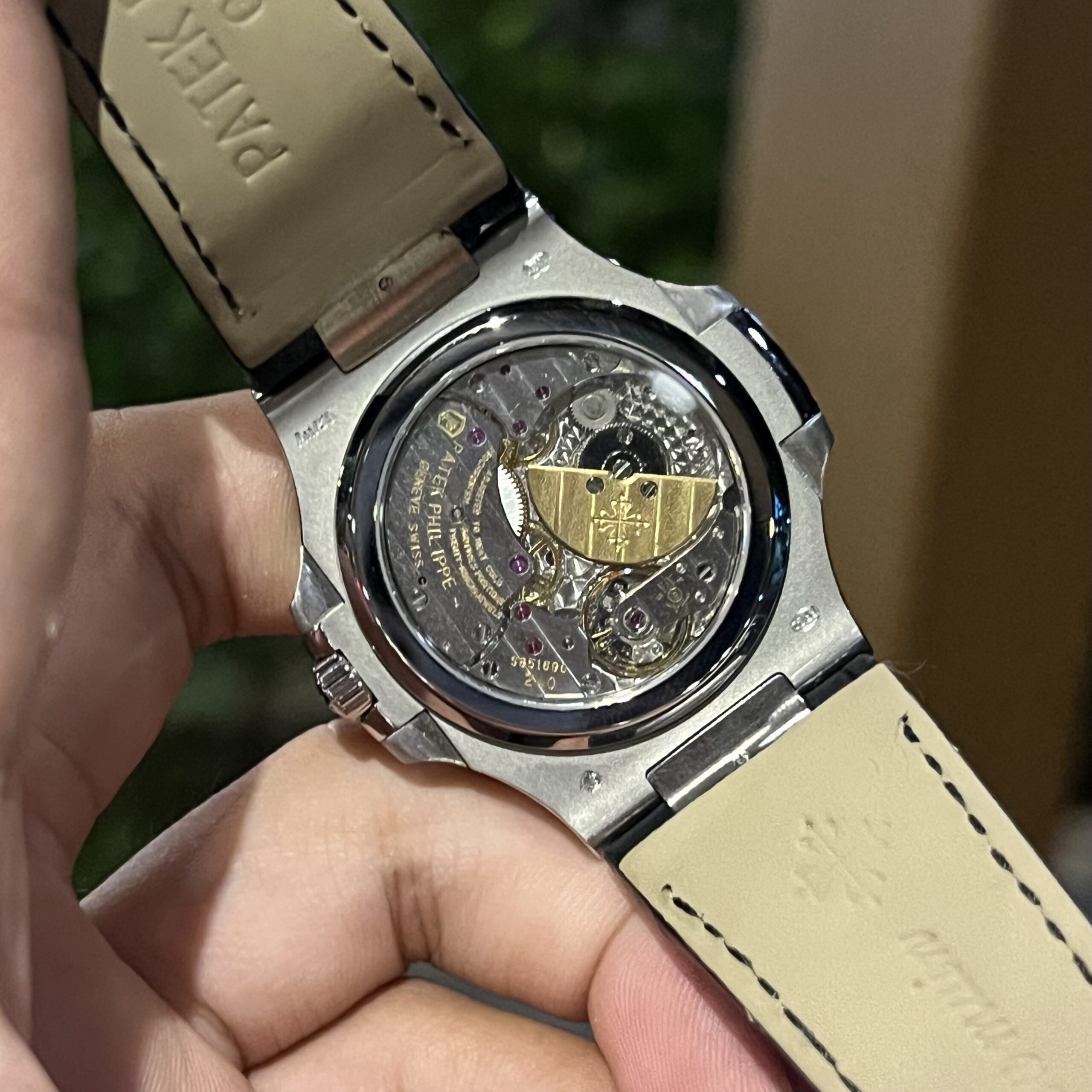 Patek Philippe Nautilus 5722G Custom Moissanite 40mm - Image 6