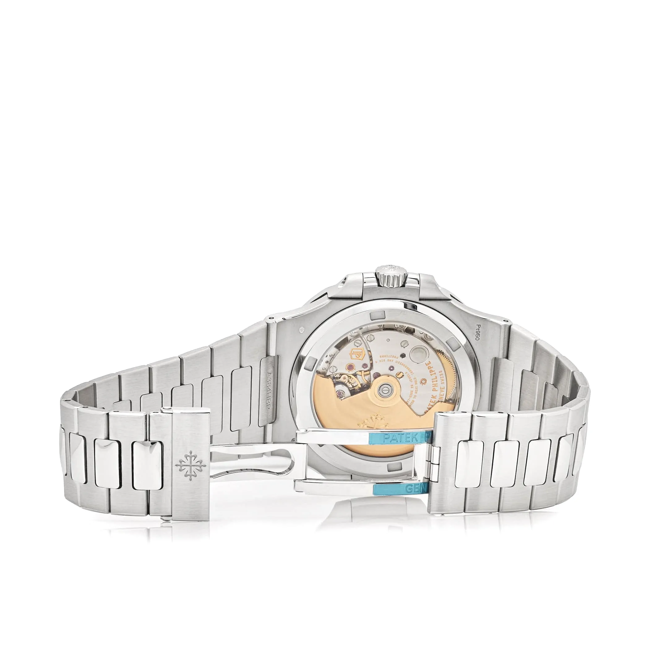 Patek Philippe Nautilus 5711/112P-001 Platinum Grey Dial Ruby Bezel - Image 6