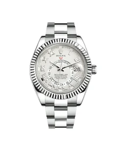 Rolex Sky-Dweller 326939 White Gold Ivory Roman Dial Oyster 42mm