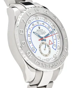 Alternative view of Rolex Yacht-Master II 116689 White Gold Platinum 44mm