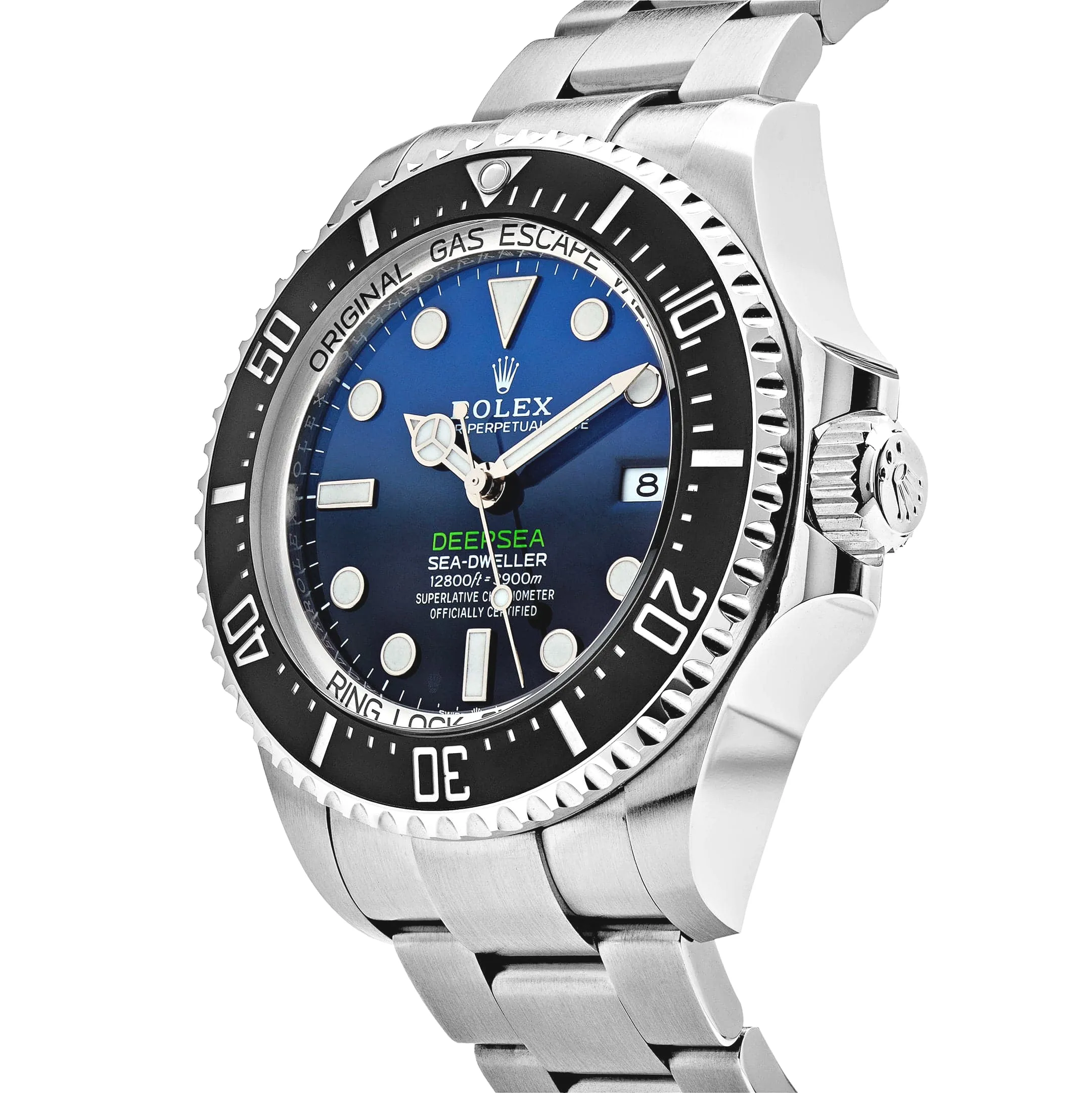 Rolex Deepsea Sea-Dweller 136660 ‘James Cameron’ Stainless Steel Blue Dial - Image 3