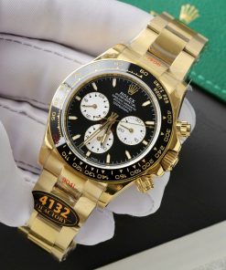 Alternative view of Rolex Daytona Le Mans 100th Year 126528LN Black Ceramic Bezel QF Factory 40mm