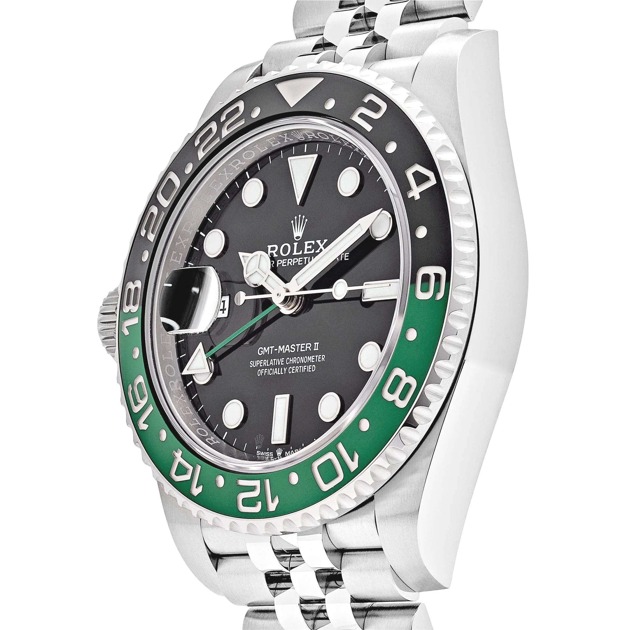 Rolex GMT-Master II 126720VTNR ‘Sprite’ Lefty Stainless Steel Jubilee 40mm - Image 4