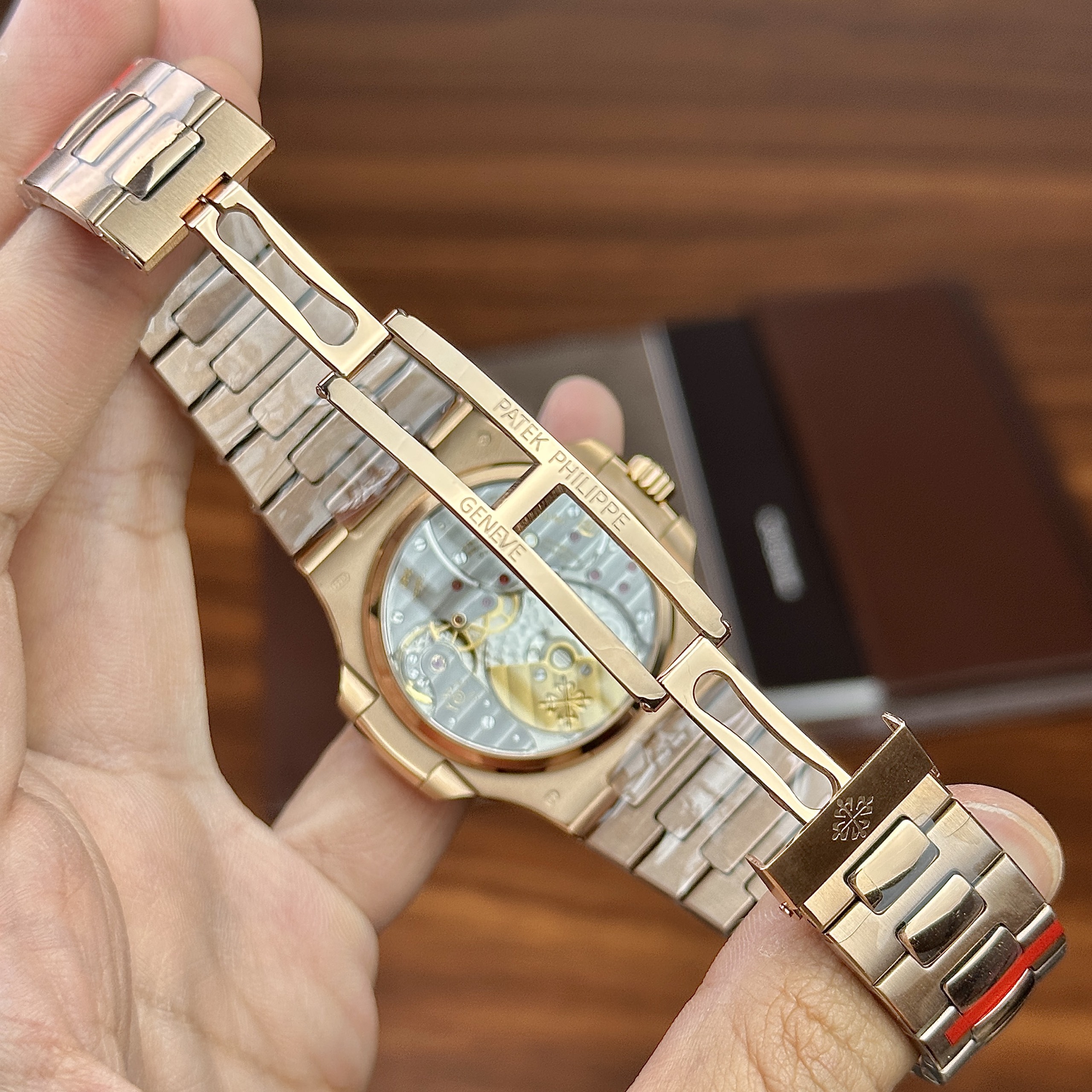 Patek Philippe Nautilus 5712 Watch Chocolate Dial GRF 40mm - Image 7