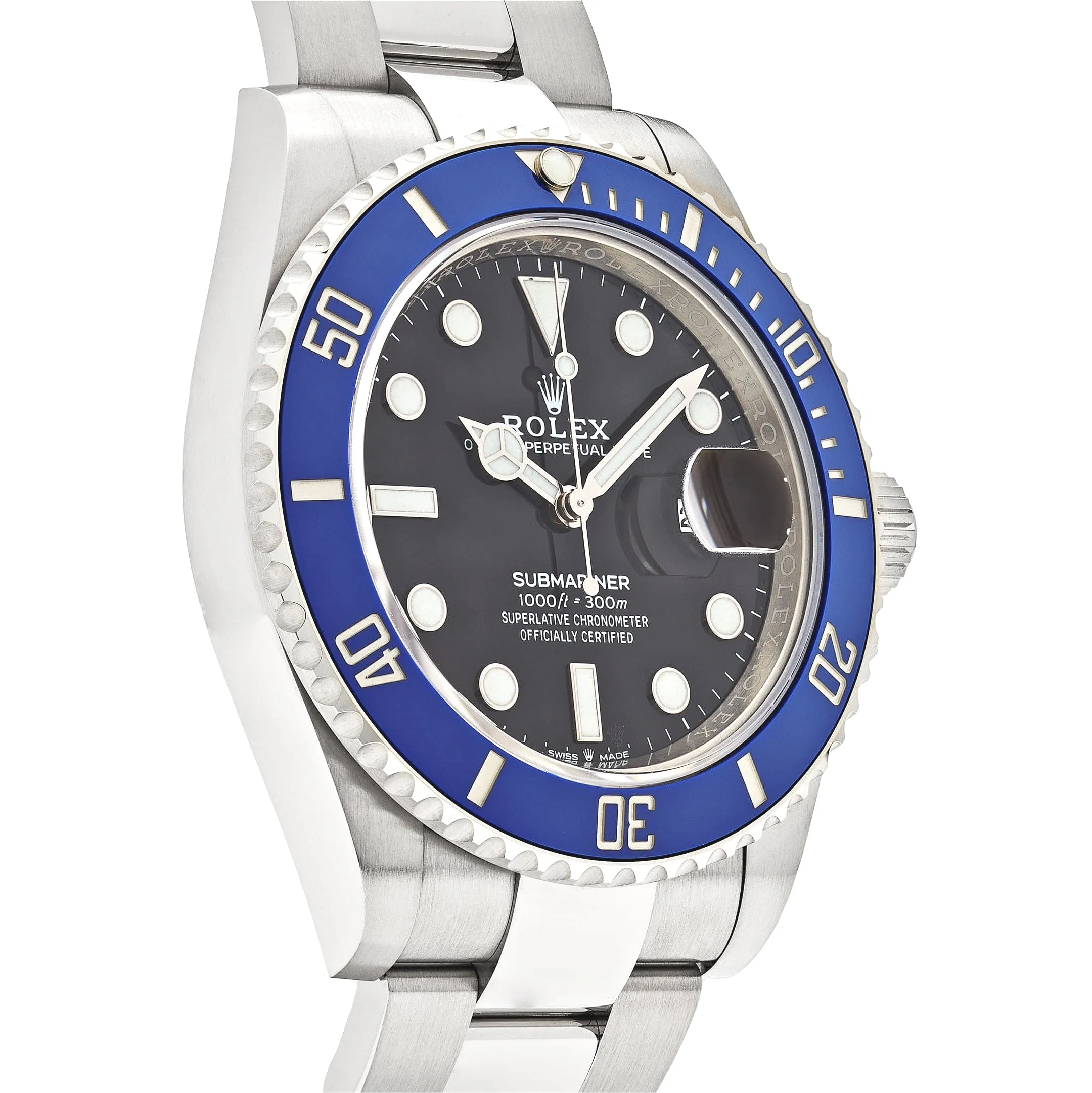 Rolex Submariner Date 126619LB White Gold Black Dial Blue Bezel 41mm - Image 4