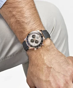 Alternative view of Rolex Daytona 116515LN Rose Gold Meteorite Dial 40mm