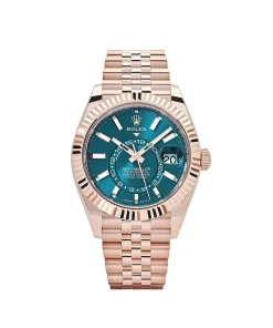 Rolex Sky-Dweller 336935 Everose Gold Blue Dial Jubilee 42mm