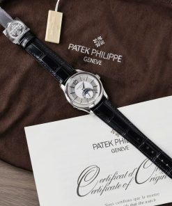Alternative view of Patek Philippe Replica 11 Complications 5205G White Dial Factory GR 40mm