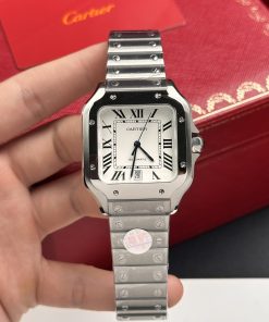 Alternative view of Cartier Santos de Cartier WSSA0018 Watch BV Factory 39.8mm