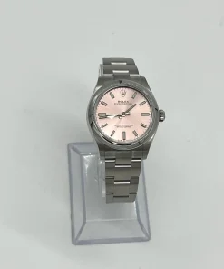 Alternative view of Rolex Oyster Perpetual 31 277200 ‘Ladies’ Stainless Steel Pink Dial