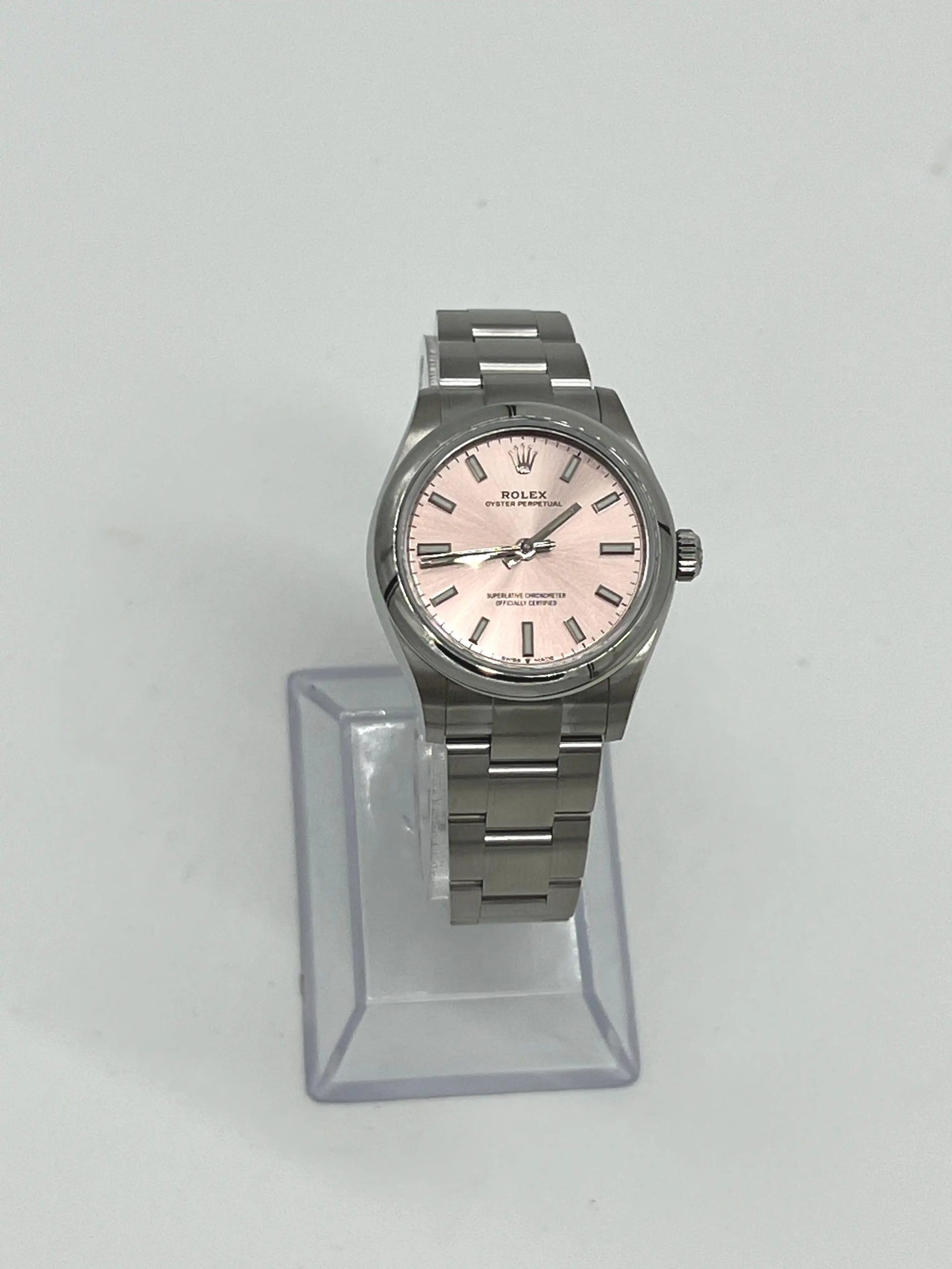 Rolex Oyster Perpetual 31 277200 ‘Ladies’ Stainless Steel Pink Dial - Image 2
