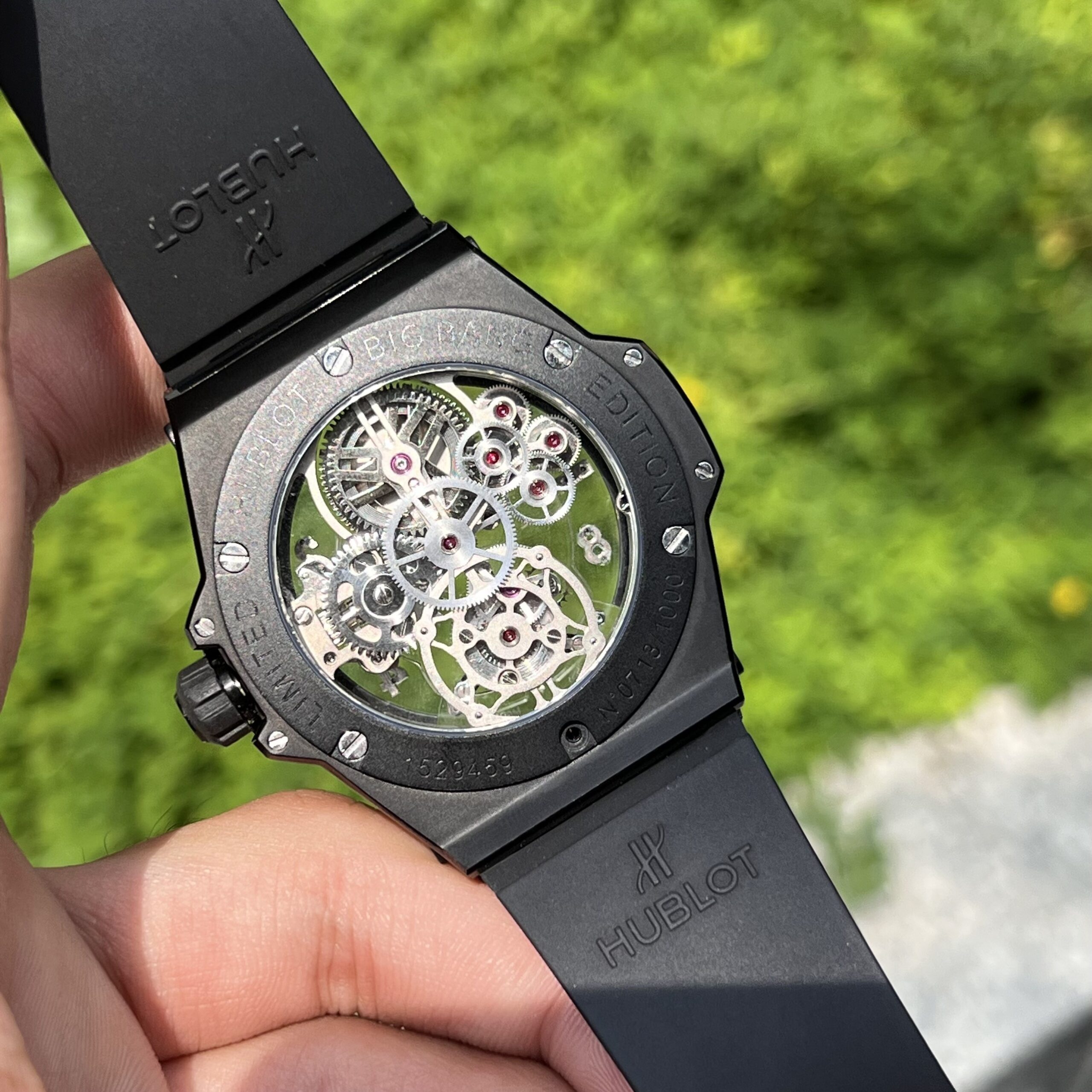 Hublot Big Bang Tourbillon Ceramic Black JB Factory 45mm - Image 5