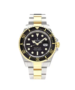Rolex Sea-Dweller 126603 Stainless Steel Yellow Gold Black Dial