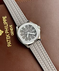 Alternative view of Patek Philippe Aquanaut 5067 Watch Gray Rubber PPF 35.6mm