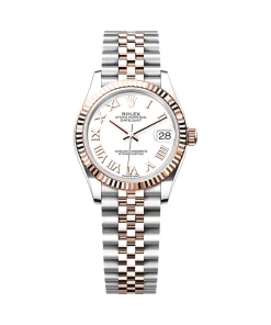Rolex Datejust 31 278271 ‘Ladies’ Stainless Steel Rose Gold White Roman Numerals Dial (2025)