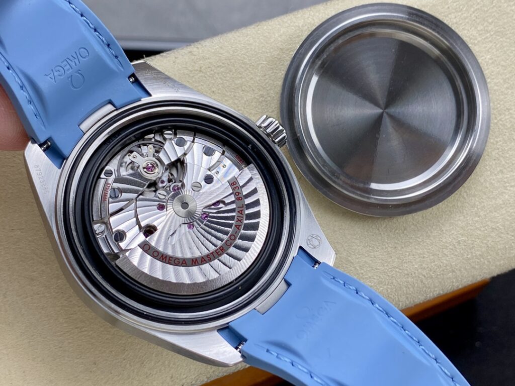 Omega Replica 11 Watch Aqua Terra Woldtimer Summer Blue VSF 43mm - Image 8